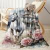 Horse Blanket Ultra-Soft Perfect for Seaside Bedding Chair for All Occasions Stylish Decor Gifts For Family Or Friends