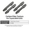 Heenvn Car Door Handle Cover Trim 4Pcs Set ABS Decoration Exterior Styling Stickers For Toyota RAV4 2026 Auto Parts Accessories