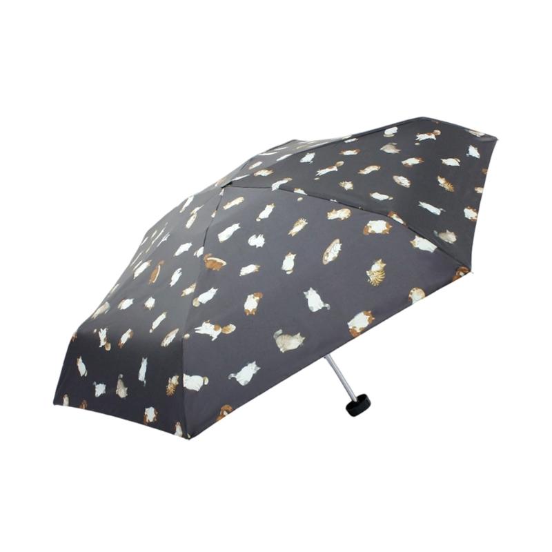 Cartoon Umbrella Adorable Kitten Print For Outdoor Travel And Daily Use Cartoon Kitten Print