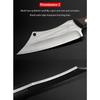 Faca de carne de mão mongol Faca pequena de chef para comer costeletas de cordeiro Faca especial Faca de frutas doméstica de aço inoxidável