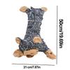 Dog Toys Plush Squeaky Bear Stuffed Animal Plush Animal Puppy Chewing Toys For All Breeds Small Medium Large Home Garden Yard