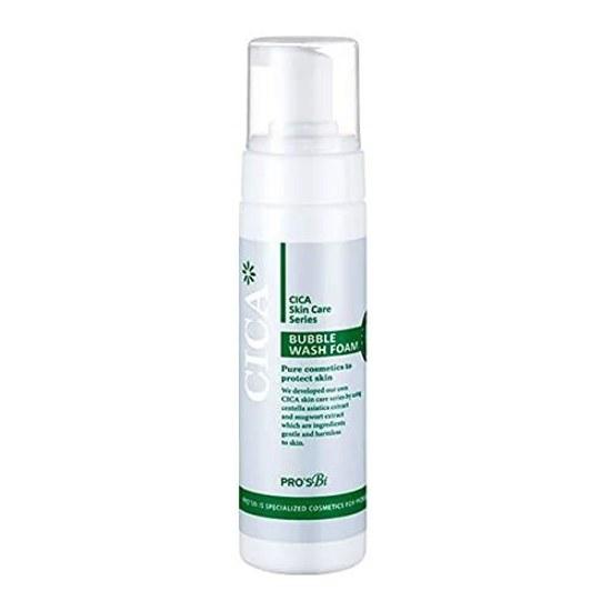 Prozubi CICA Bubble Wash Foam 200mL Centella Asiatica Cleanser Moisturizing Pores Cleansing Facial Tightening Moisture Face Oily Skin Combination Dry