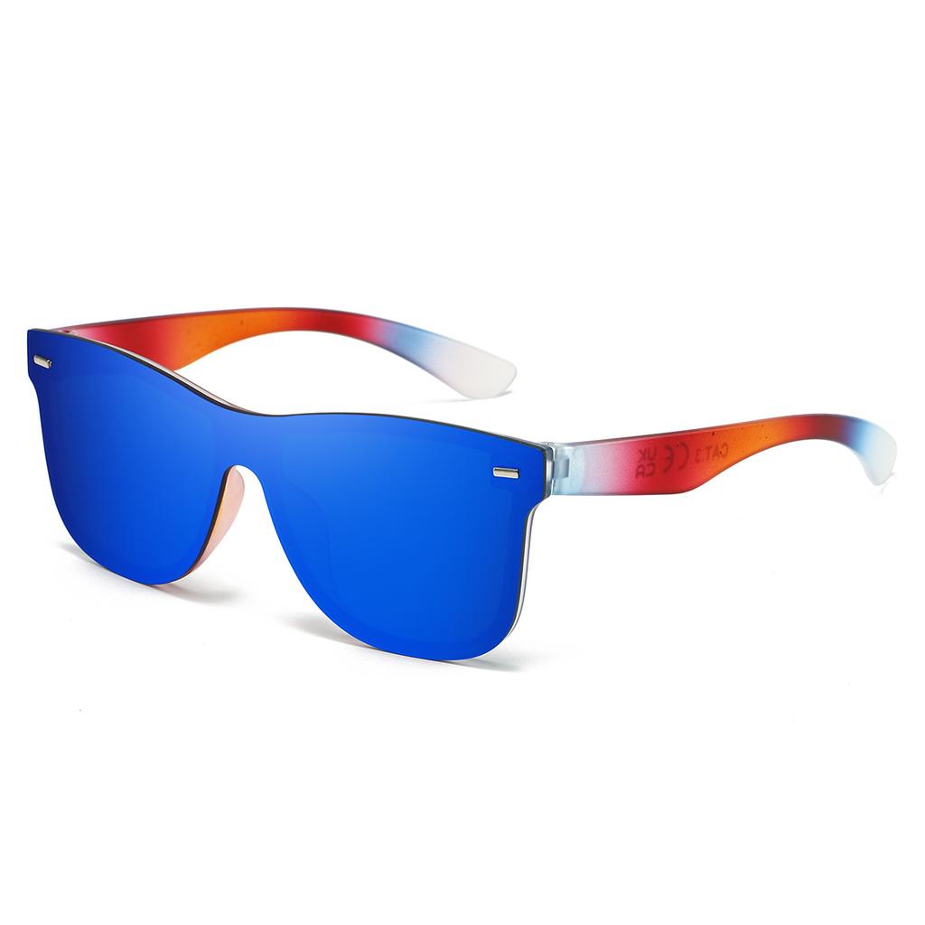 Fashionable and Colorful UV-Protective Sunglasses for Men and Women UV400Trendy outdoor sports cycling sunglasses