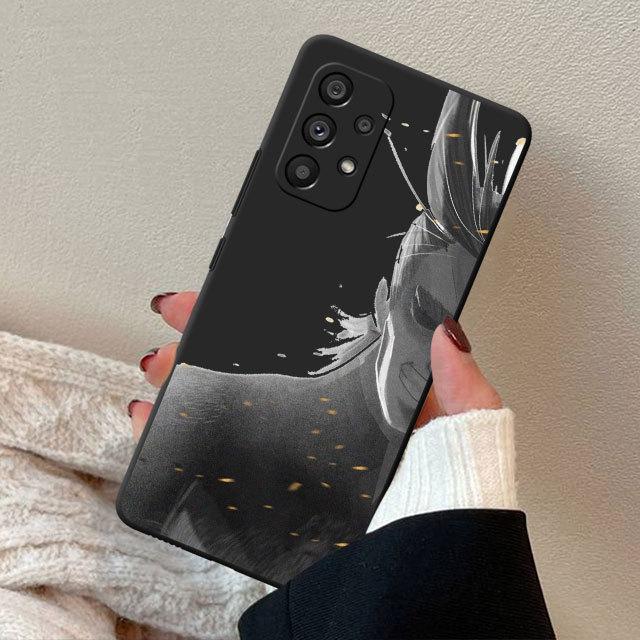 

Чехол для телефона «Мой герой Академии» для Samsung Galaxy M31s M51 M32 5g M31 M53 M23 M33 M11 M13 M30s M04 M52 M31, черный мягкий чехол Samsung M53