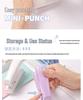 Compact 40-Sheet Loose Leaf Paper Puncher - DIY Round Hole Stationery Tool