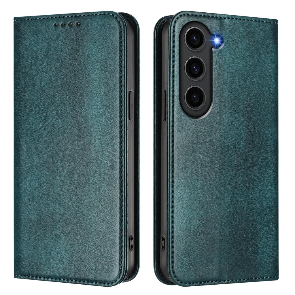 For Samsung Galaxy S23 Wallet Cases Retro Texture RFID Blocking Leather Phone Cover