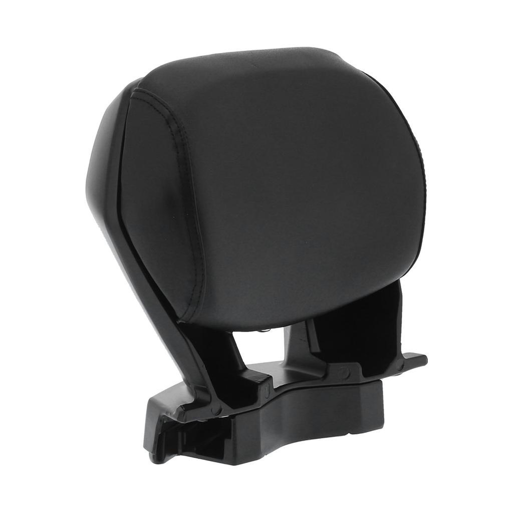 PU Leather Motorcycle Rear Backrest Pad Cushion Black Fit for Yamaha Nmax155 2020