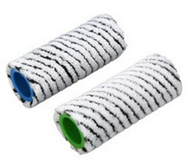 Akcesoria do parownicy Karcher: SC2-SC5 Mała szczotka, Ekran filtrujący, Miedziana szczotka, Worek na kurz, Szczotka walcowa, Pokrowiec z tkaniny, Długi pasek.