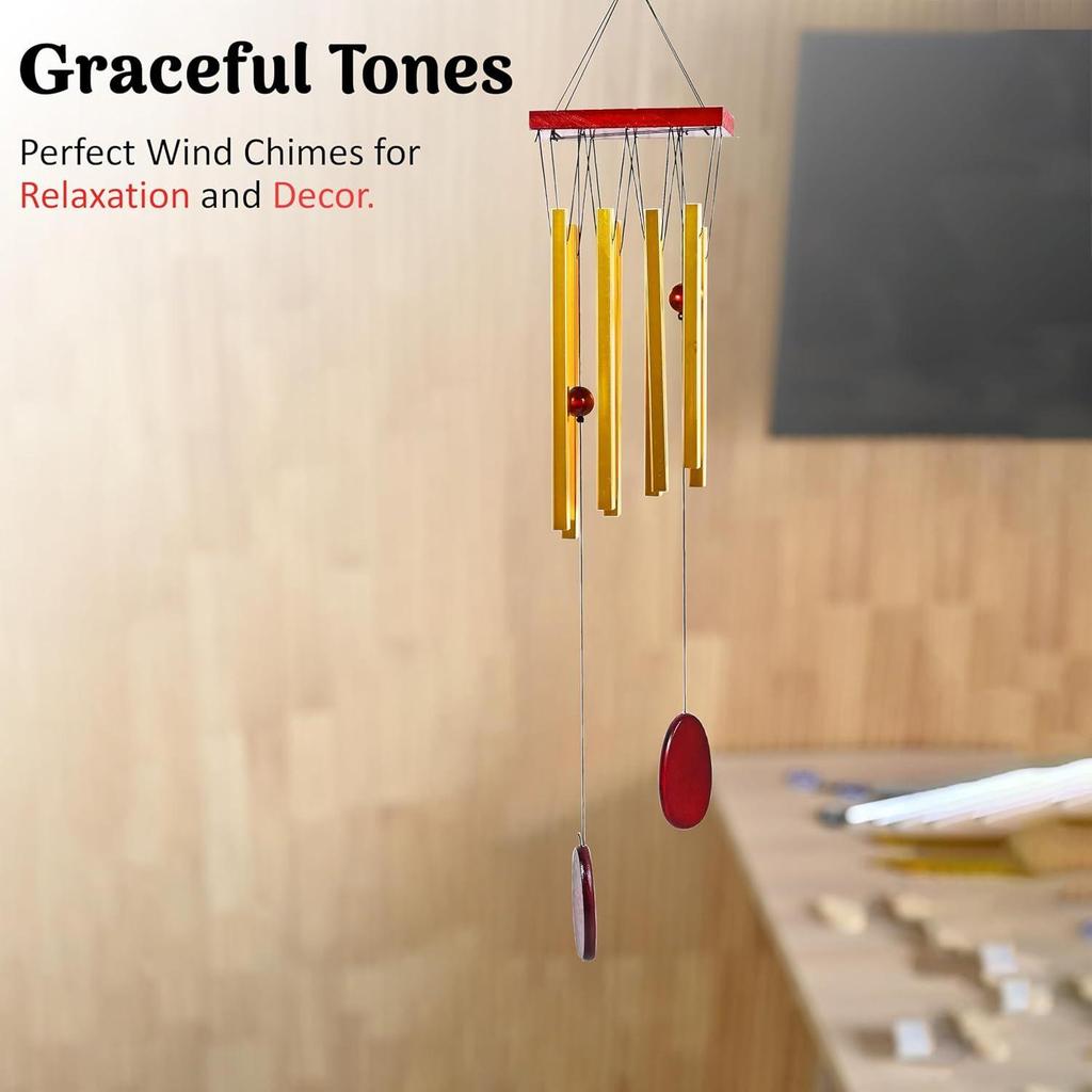 Home Décor Items for Positive Energy, Wall Decoration, and Housewarming Gifts | Hanging Decoration for Balcony and Room Décor, Gold