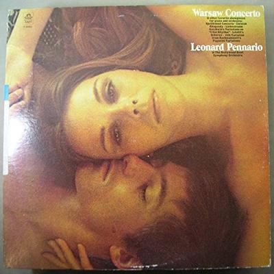 LP Record LEONARD PENNARIO, THE HOLLYWOOD BOW - Warsaw Concerto & Other Favorite Sh S36062 ANGEL RECORDS D US Classical Used