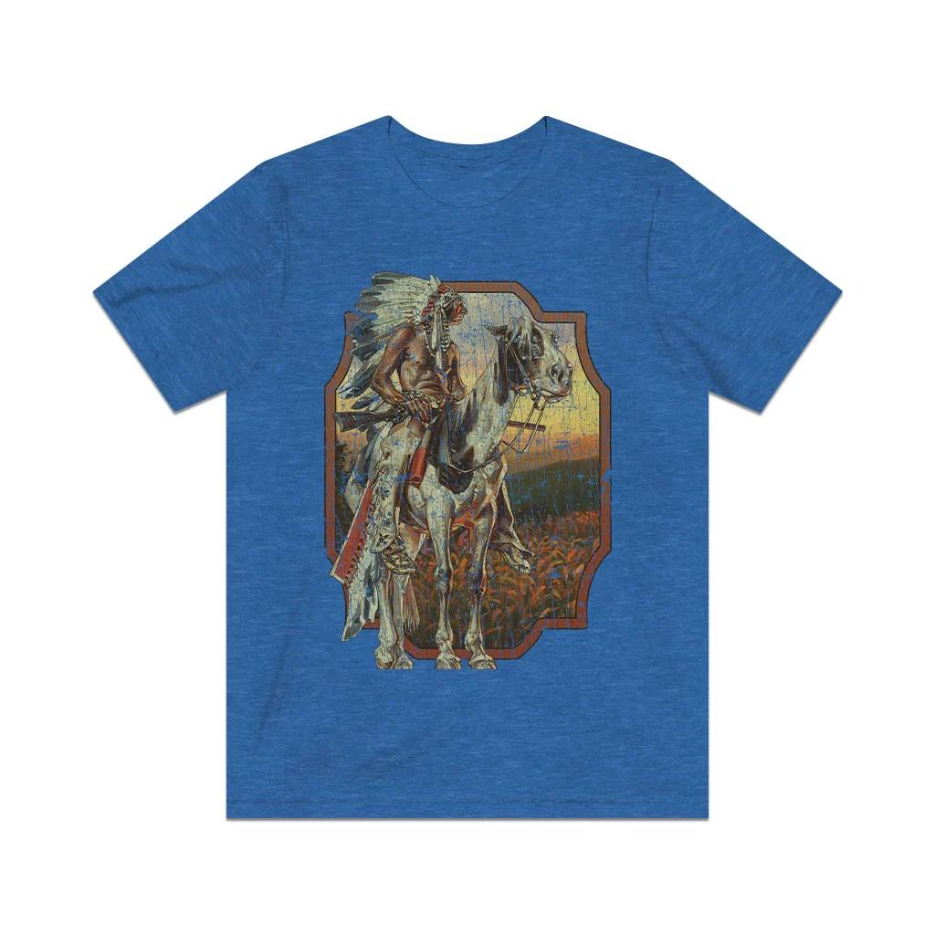 

Native Sunset 1973 Vintage Men s T shirt 3XL