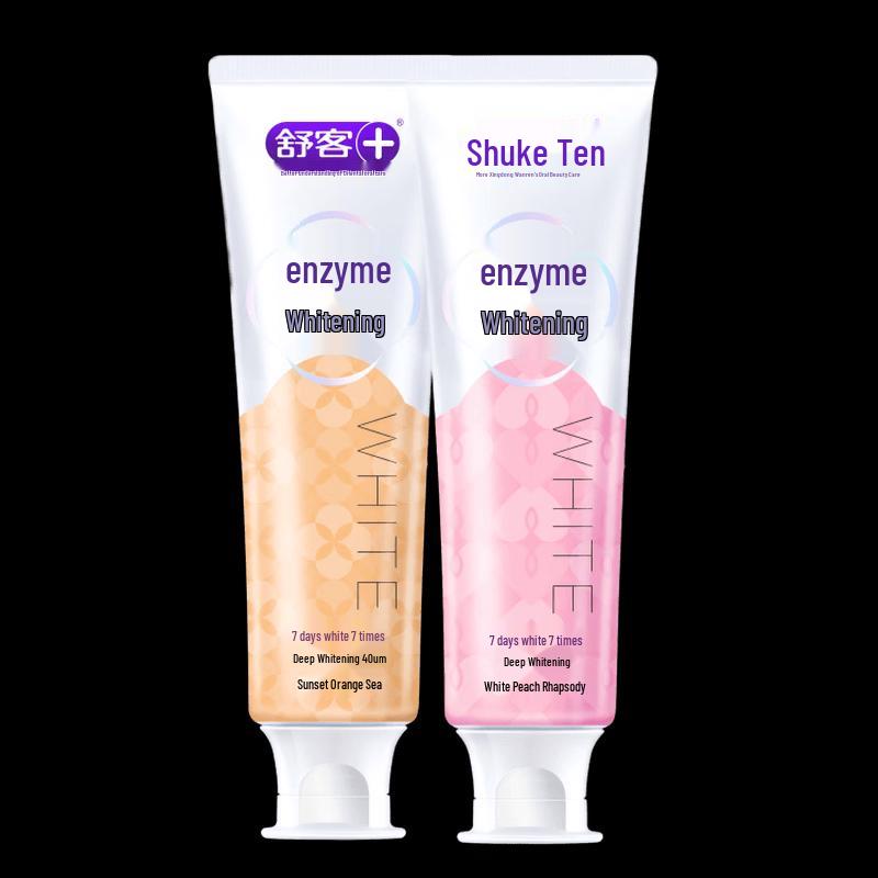 Shuke French Enzyme Whitening Toothpaste Duo Set
