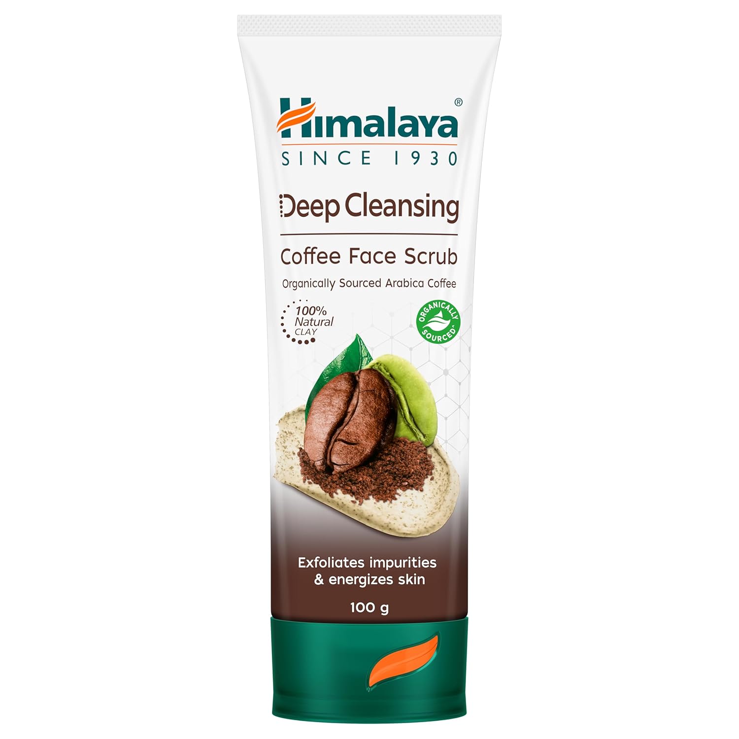 

Himalaya Deep Cleansing Coffee Face Scrub 100g Pack Of 1 Natural Exfoliant For Radiant Skin