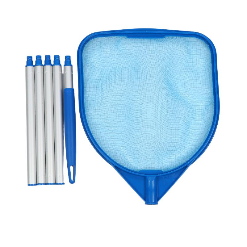 Swimming Pool Leaf Skimmer Pool Net Pool Cleaning Net 5 Section Swimming Pool Debris Cleaner Tool For Pool Pond  Tub Cleaning