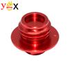 KLX 250 Motorcycle CNC Oil Filler Plug Cap Decorative Screw For KAWASAKI KLX250 ES RS 1993-2020 D-TRACKER 1998-16 KLX300R 97-20