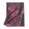 Scarf Autumn and Winter Cashew Print Women's European and American New Imitation Cashmere Shawl Thickened Warm and Cold Proof Scarf