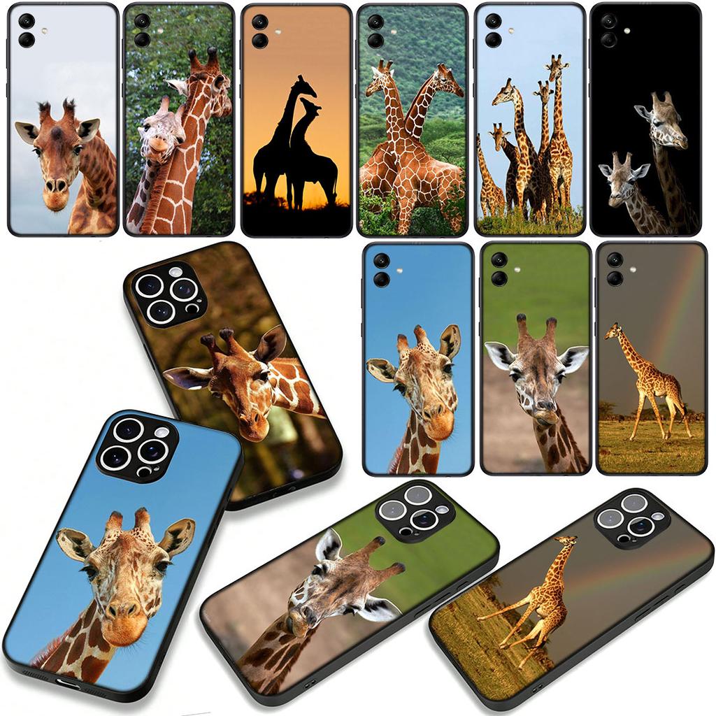 Animal Giraffe Cover Phone Case for Xiaomi Redmi 15C 15 A4 A5 9A 9T 10A 10C 9C NFC 14C Note 11 9 10 Pro 8T