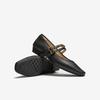 TATA Women's Sheepskin Mary Jane Flats