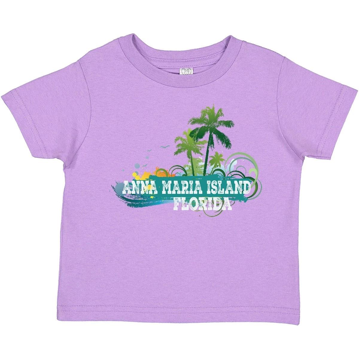 Inktastic Anna Maria Island Florida Toddler kids boys T-Shirt Travel Vacation Traveler Kid 100