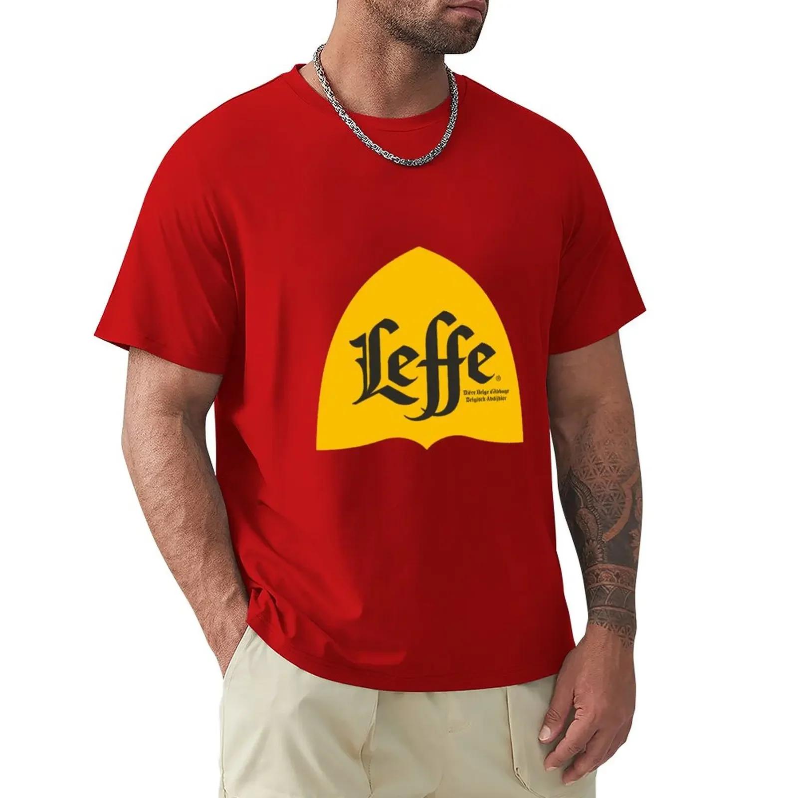 ZheXiong TEE leffe bier belgisch TShirt tops sneldrogend koreaanse mode Heren katoenen t-shirt L
