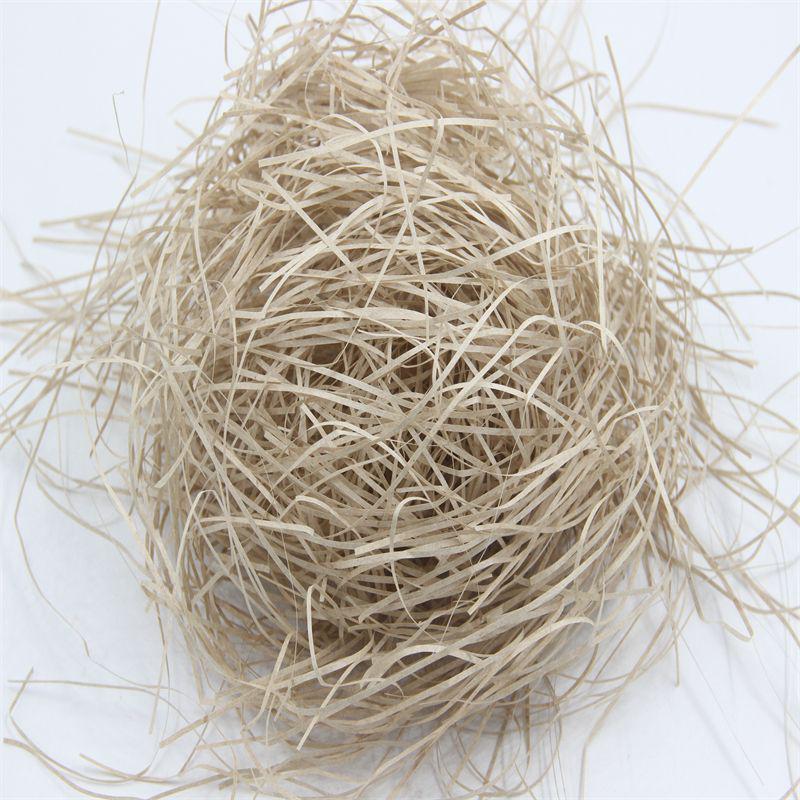 Multicolor Thick Paper Raffia Grass for Gift Box Packaging - Shockproof Material In Stock