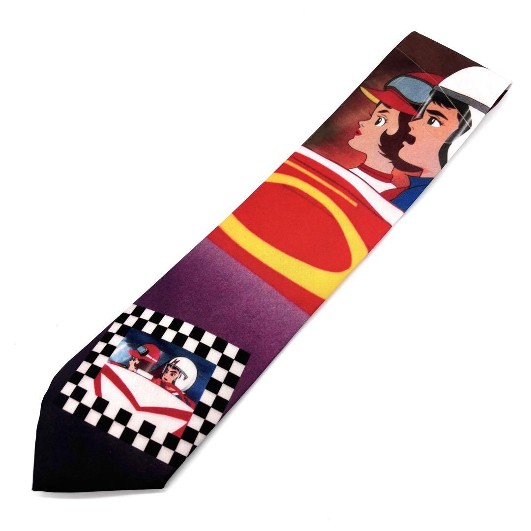 

[USED] Ralph Merlin Necktie Mach GoGoGo Speed Racer Gift Vintage