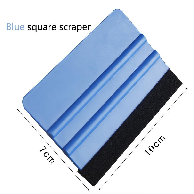 1pc Auto Styling Felt Edge Vinyl Squeegee Car Vinyl Scraper Vehicle Window Tint Film Wrapping Squeegee Applicator Tool