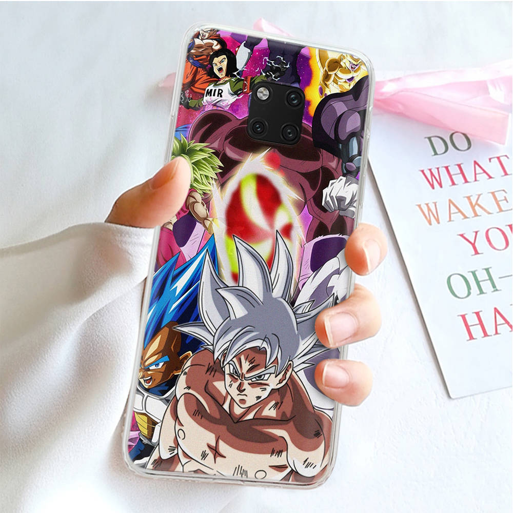 JW75 Dragon Ball Transparent Case for Samsung A04 A14 A23 M33 M53 Realme 10 9 C35 C55 VIVO Y02 X80 Infinix Hot 30 Note 11 Tecno Spark 8P Pro