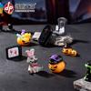 Halloween Decoration Accessories Miniature Figurines Mummy Skull Rabbit Magic House Ghost Pumpkin Desktop Scene Decor Set 8Pcs