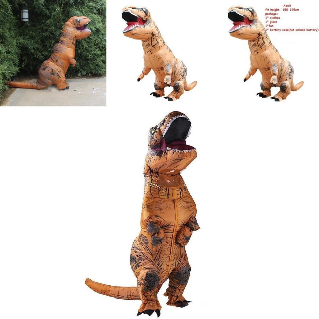 Fantastic Adult T-rex Inflatable Dinosaur Costume For Memorable Fancy Dress Parties