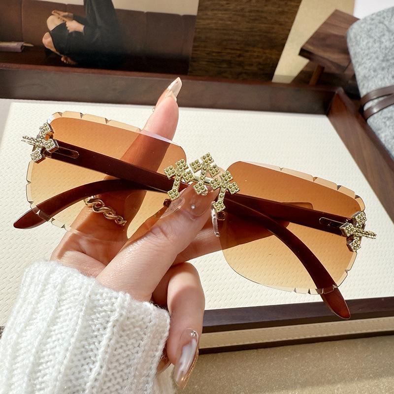 Large Frame Sunglasses For Casual And Versatile Women's Sunglasses