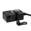 Motorcycle Electric Car USB Mobile Phone Charging Waterproof Switch Integrated Handle Bar Rearview Mirror, 9-32V