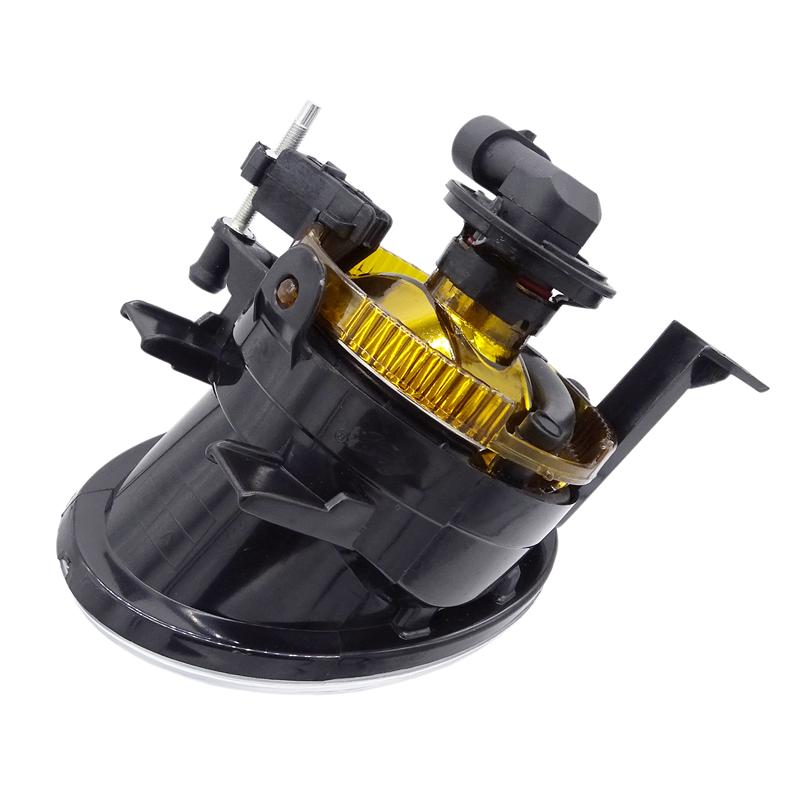 1 Pair Car Fog Lights Front Lower Bumper Daytime Running Driving Fog Lamp Fit for VW Touareg 2011-2014 Golf 6 2009-2013