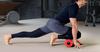 Stretch Roll S Red Vibrating Foam Roller for Myofascial and Training SR-002RD Release, Stretching,
