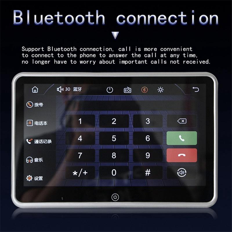 12V 10.1 Inches Car Headrest Monitor Auto Multimedia MP4 MP5 Video Player TFT HD LCD Display Touch Screen bluetooth/USB/FM