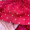Elegant Polka Dot Ruffle Dress - Women's Spring/Summer Tie-Waist Long Sleeve Skirt