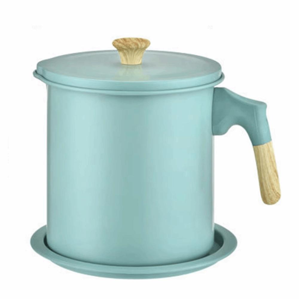 BPA-Free Bacon Grease Container Anti-Leakage Grease Separator Oil Filter Pot  Grease Storage