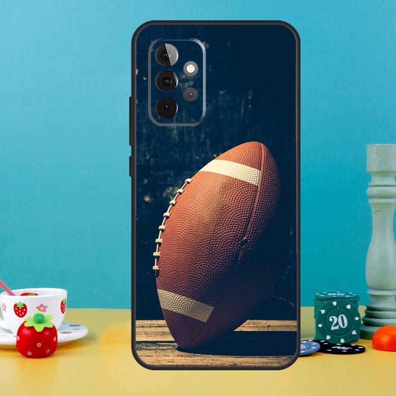 American football player sport Case For Samsung Galaxy A25 A54 A34 A14 A52 A32 A12 A13 A33 A53 A15 A16 A36 A56 A26 A05 A35 A55