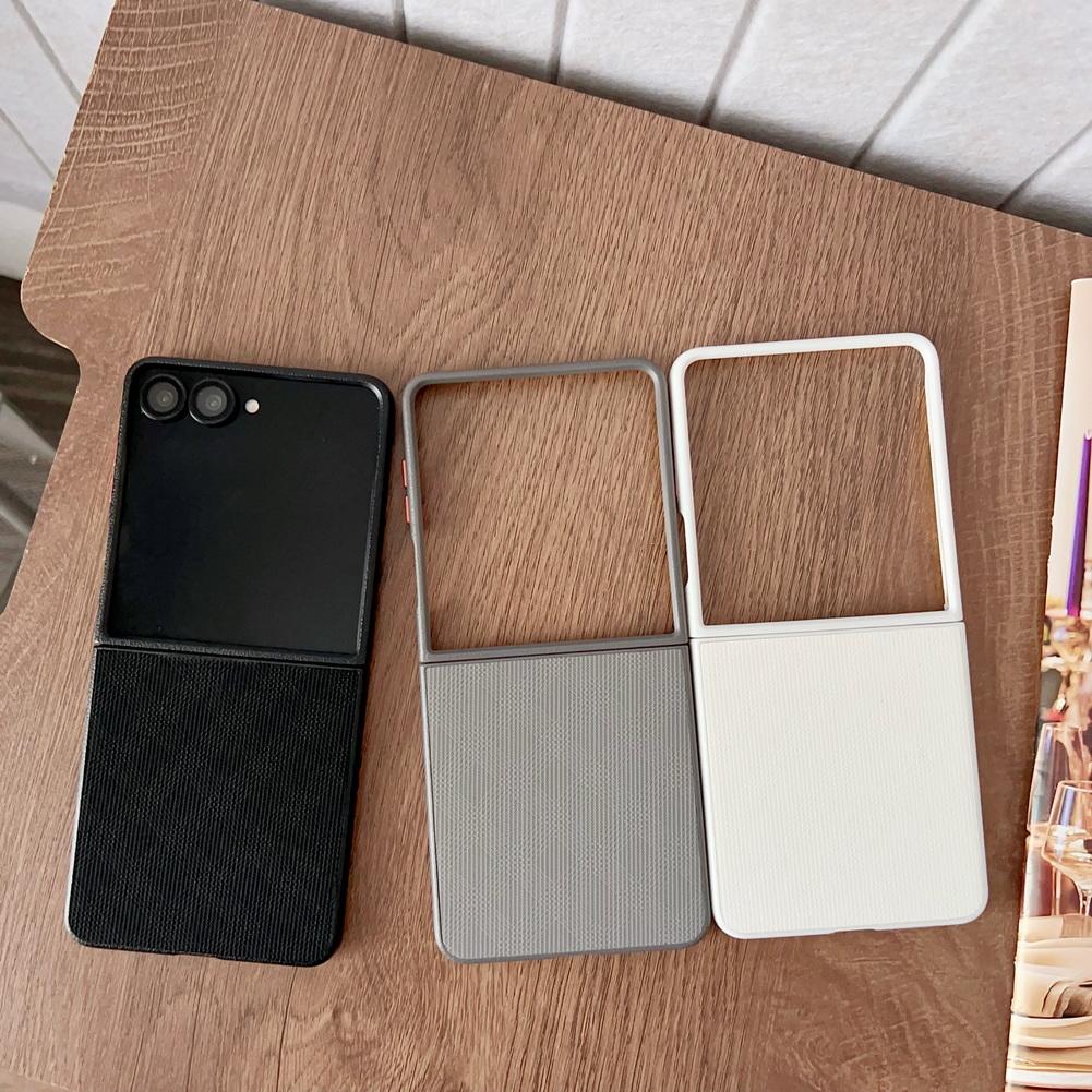 Hard Built-in Magnetic Ring Phone Case For Samsung Z Flip 7 Flip7 FE Galaxy Z Flip 6 5 4 Slim Protect Cover