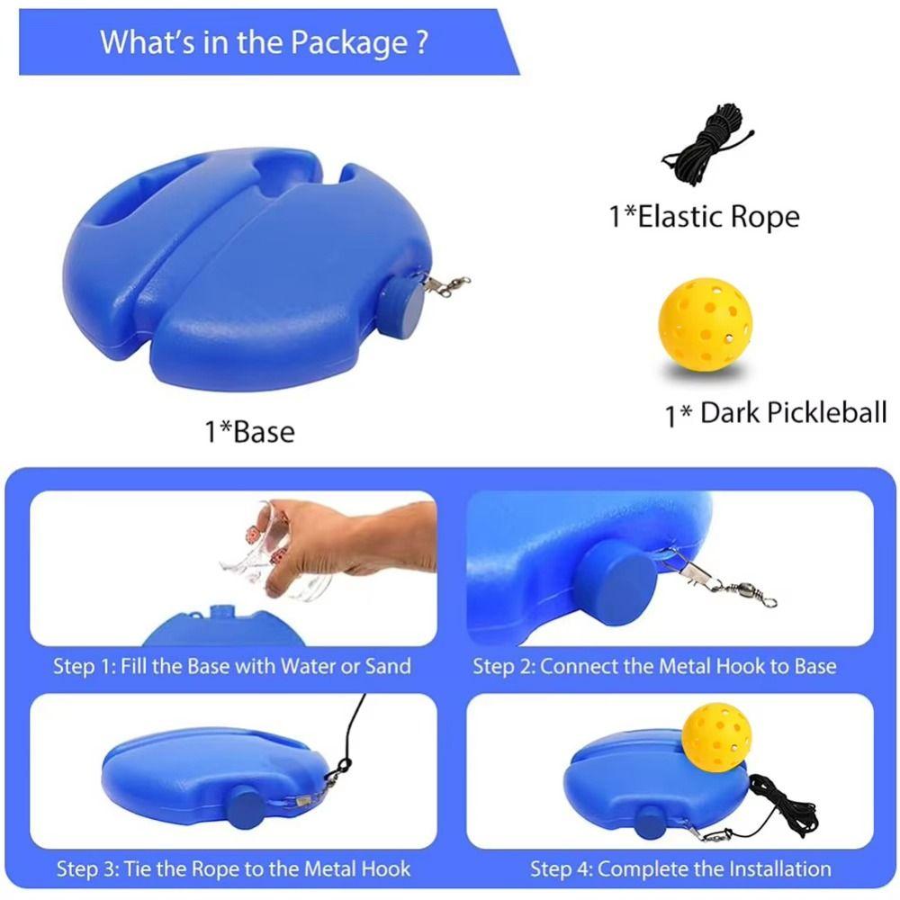 Creative Pickleball Trainer Water-Fillable Pickleball Training Aids  Exercise Equipment