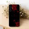 Ghoul Rote Spinnenlilie Tokio Handyhülle Für Samsung S25,S24,S21,S22,S23,S30,Ultra,S20,Plus,Fe,Weiche Silikon Schwarz Hülle