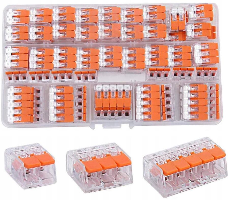75x Quick Connector 2PIN 3PIN 5PIN Quick Connector 0.14-4.0mm
