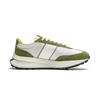Li Ning Light Boat Odblaskowe Modne Niskie Codzienne Buty Unisex Codzienne Buty Białe Zielone AZGU081-5