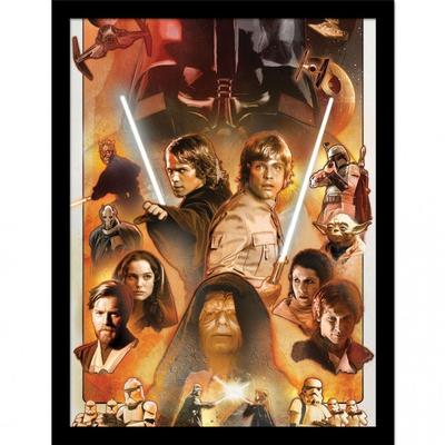 Characters Framed Poster