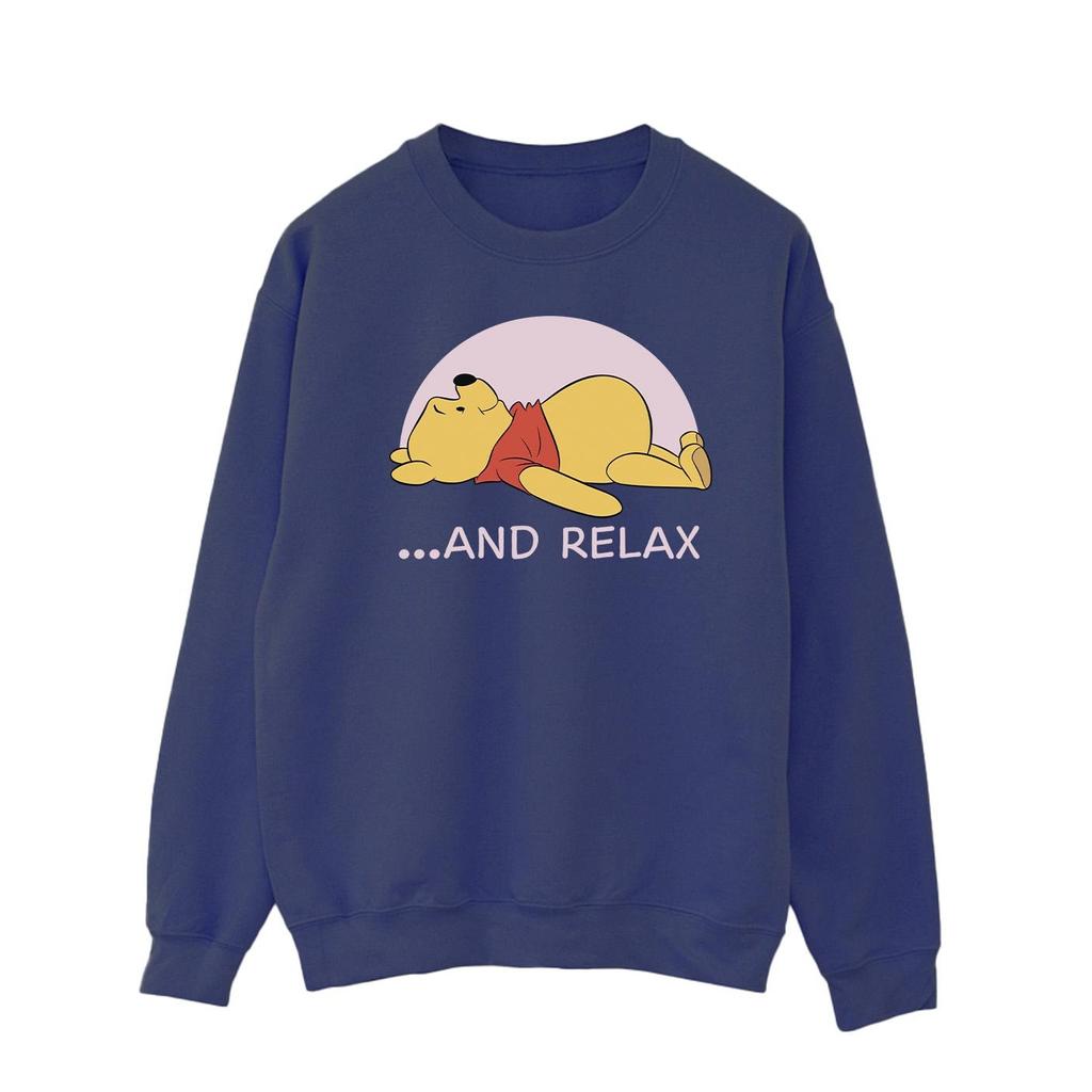 Disney Mens Winnie The Pooh Relax Sweatshirt