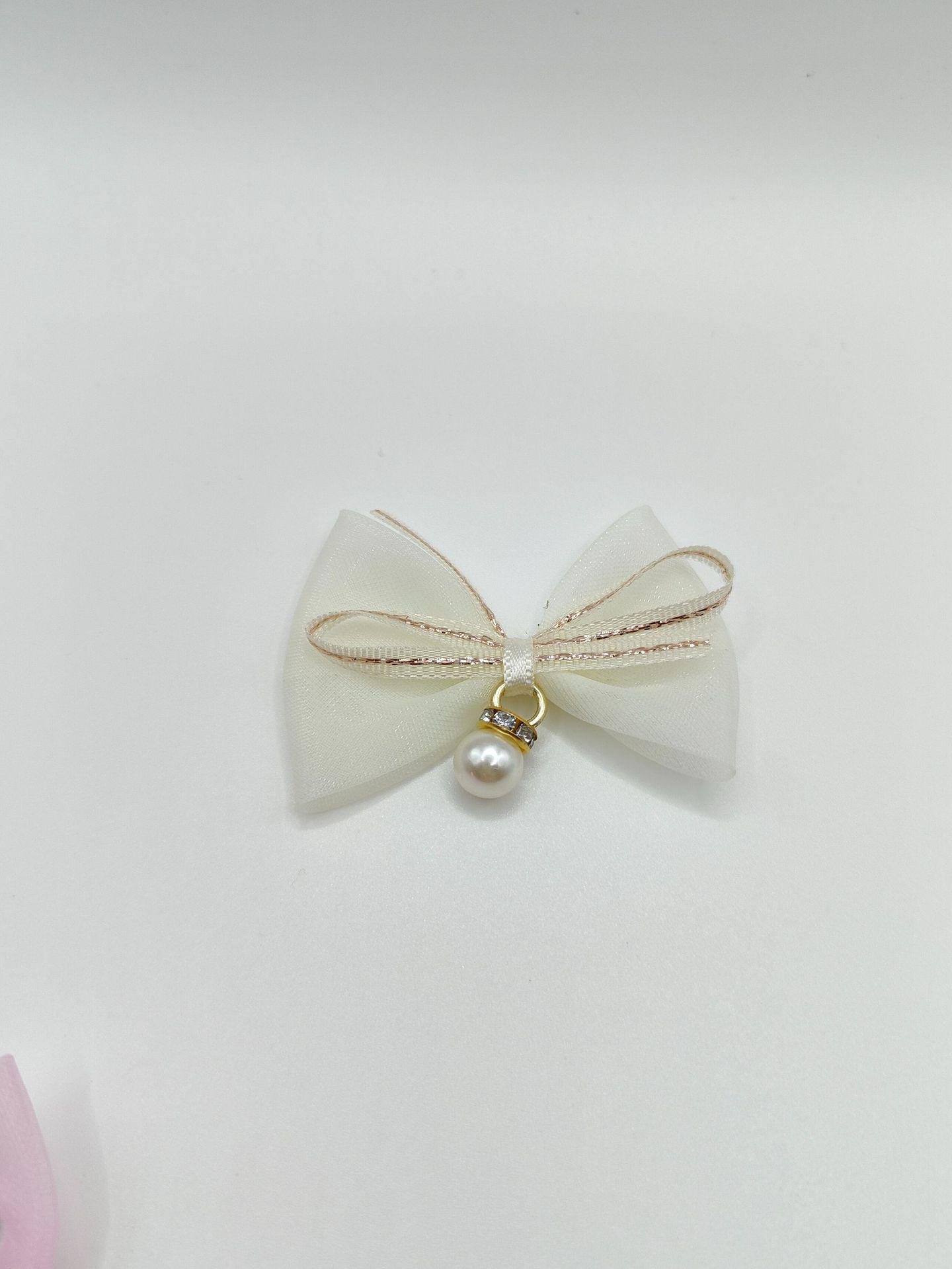 

Бант из кружевной ленты ручной работы для подарка, украшения торта и одежды