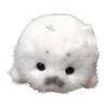 12cm Baby Seal Plush Toy Soft Cuddly White Marine Animal Stuffed Gift Adorable Black Eyes Grey Snout Soothing Comfort Decorative