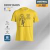 Drop Bars - Dry-fit Men's Activewear T-Shirt Cycling Biking MTB RB Mountain Road X-Dry Bike Shirt