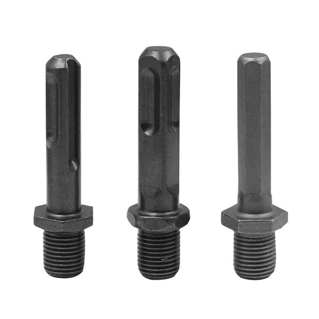 Quick Install Hammers Drill To Water Drill Adapter Converter Durable Alloy Steel Design For Concrete Brick Wall Drilling