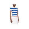 Polo Ralph Lauren SS24 Striped Color Block Crew Neck Casual Short Sleeve Knit Top Women tops White 211924445-001